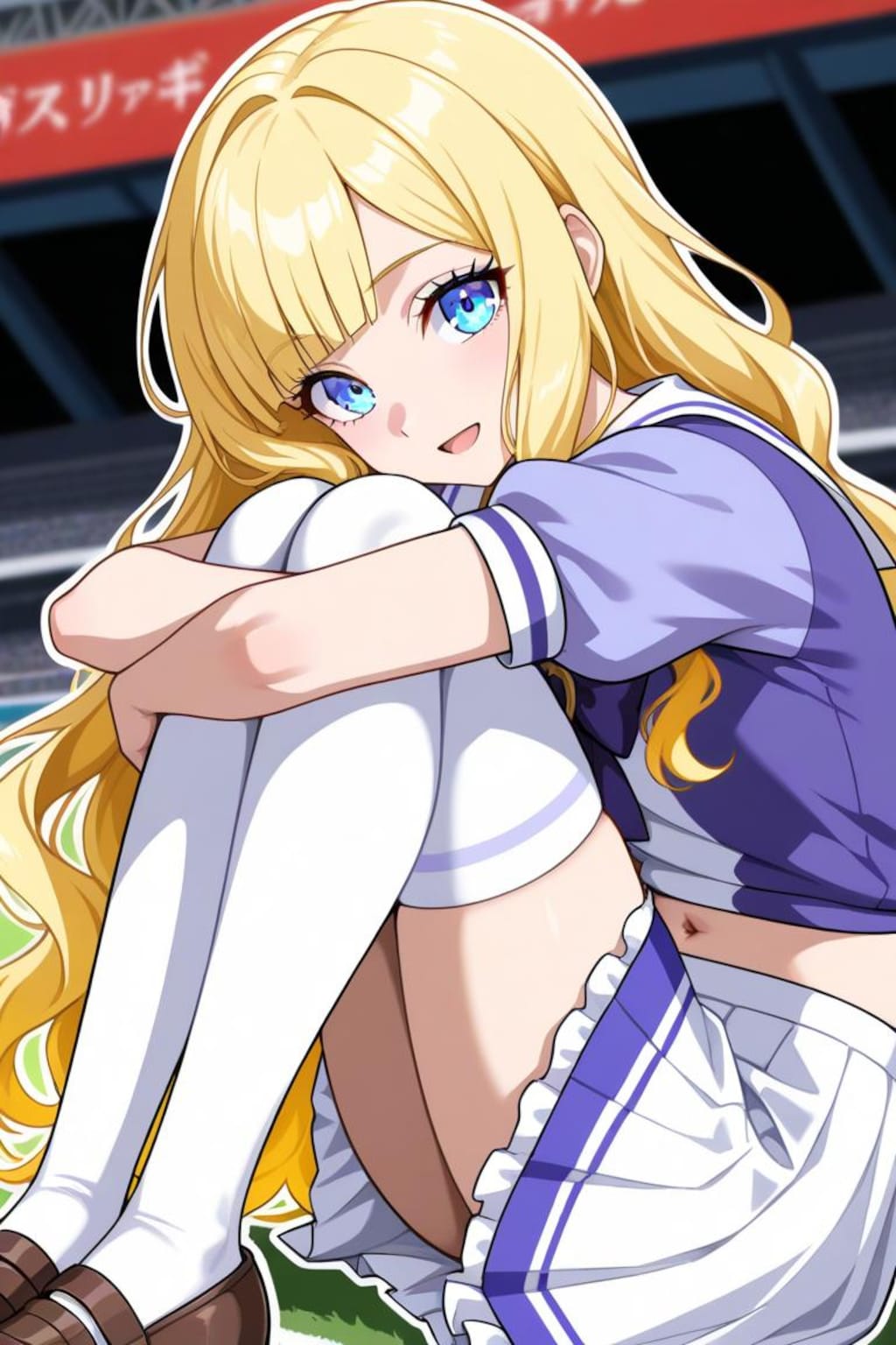 へそ出しトレセン制服