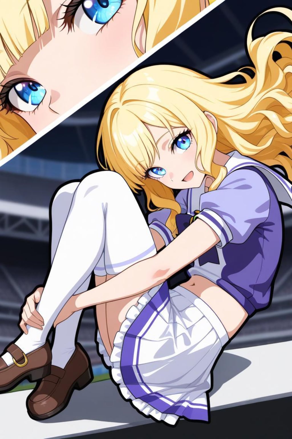 へそ出しトレセン制服