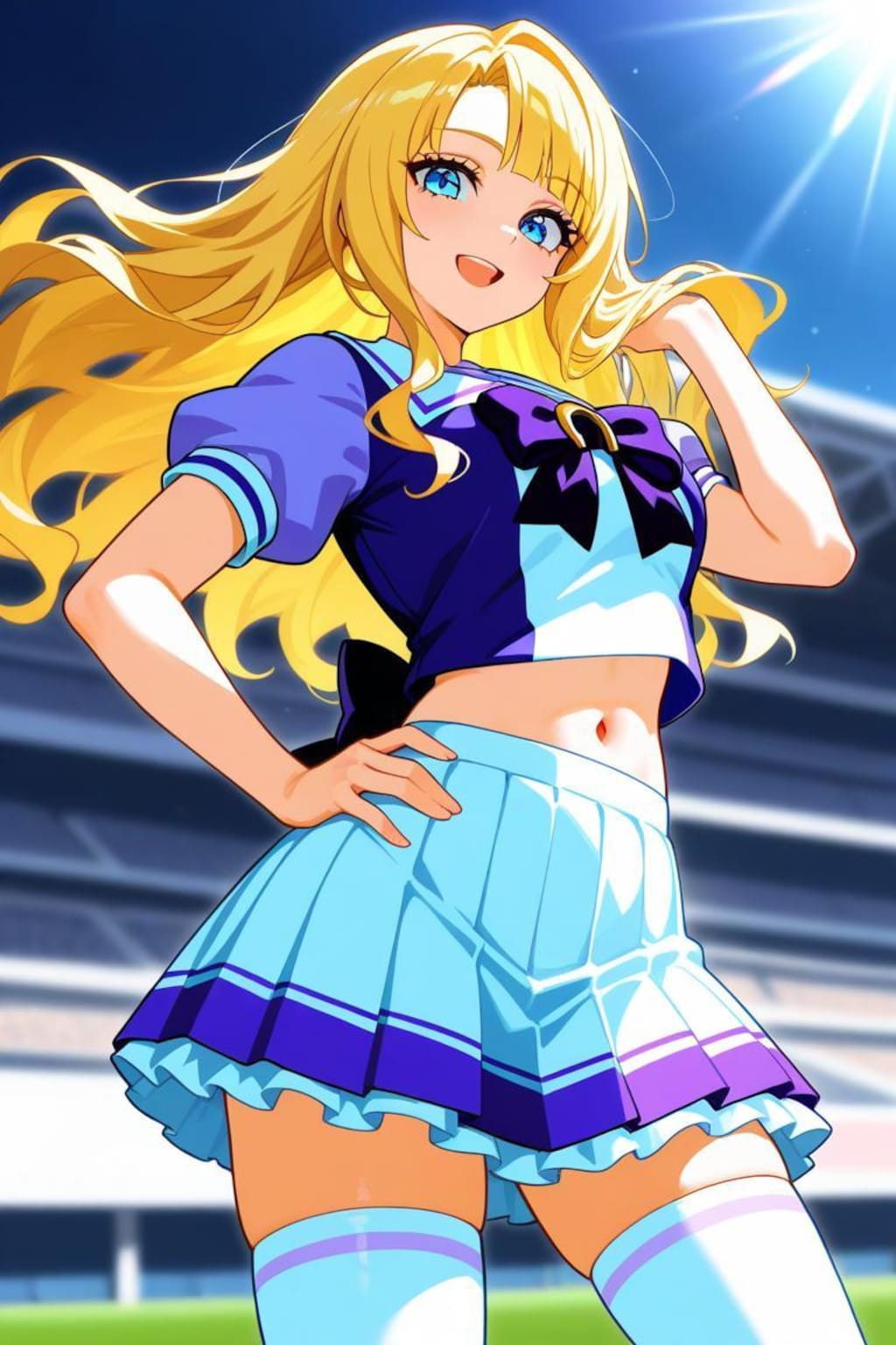 へそ出しトレセン制服