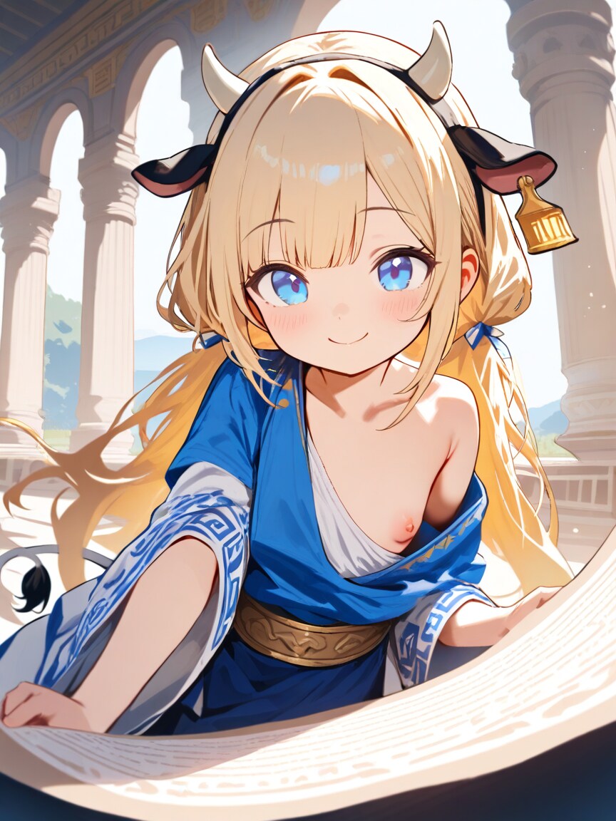牛耳金髪碧眼ギリシアロリ
