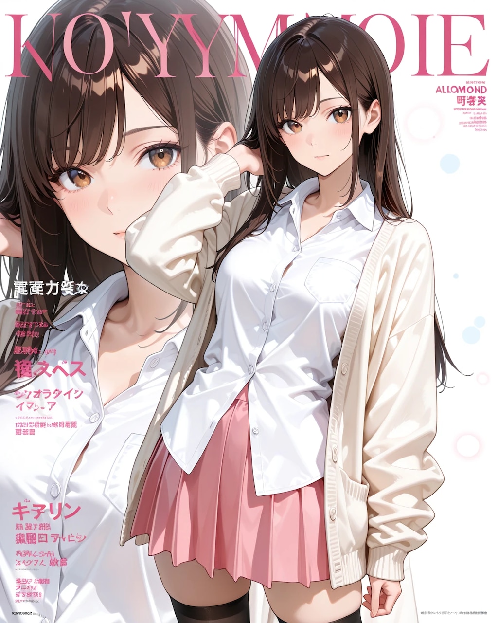 ファッション雑誌風