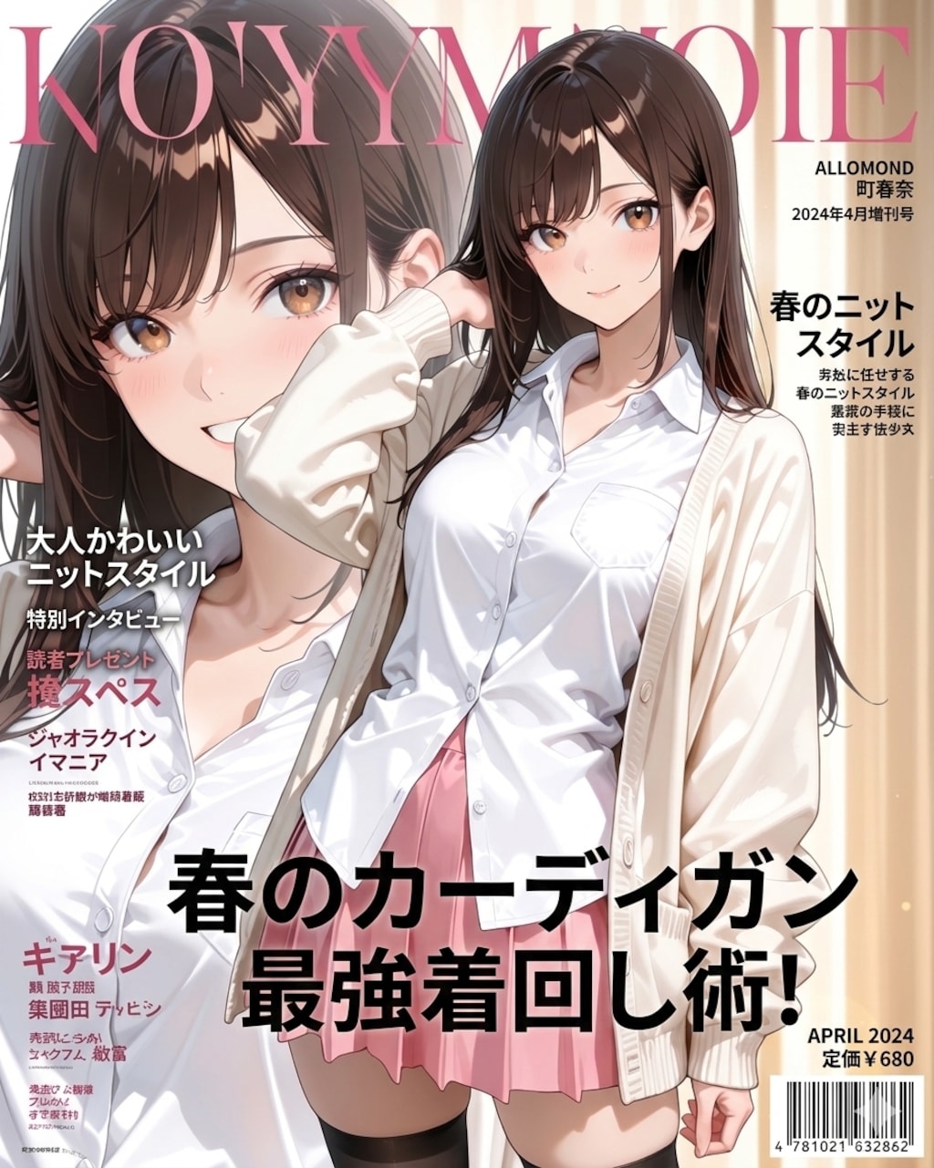 ファッション雑誌風