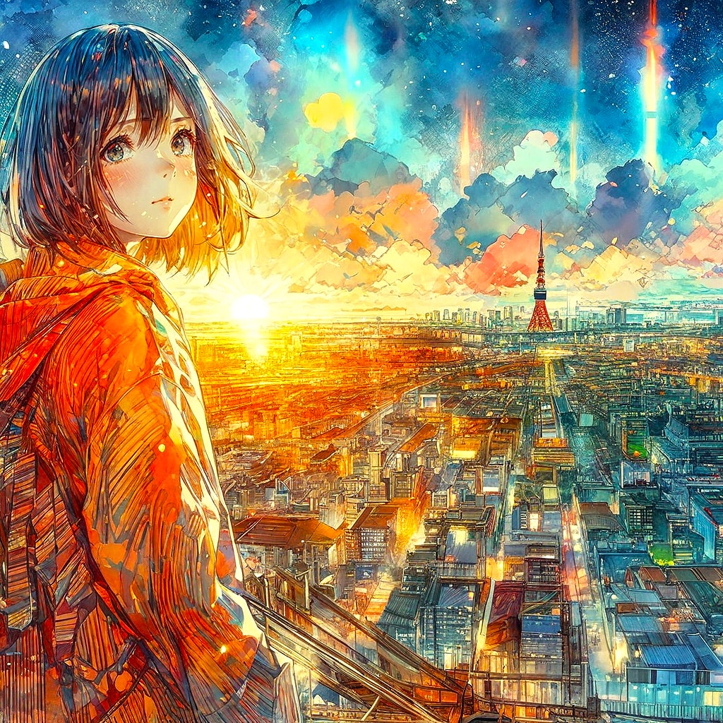 街と少女107 | の人気AIイラスト・グラビア
