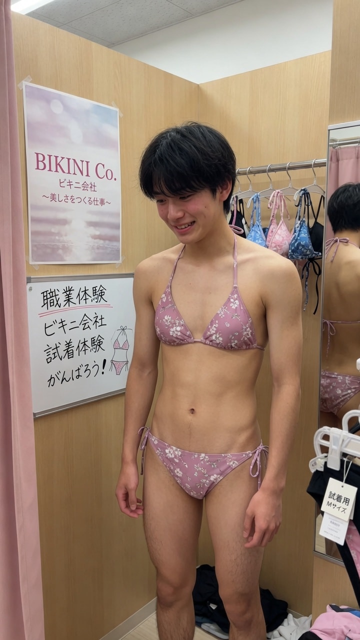 下着メーカーのインターン😢