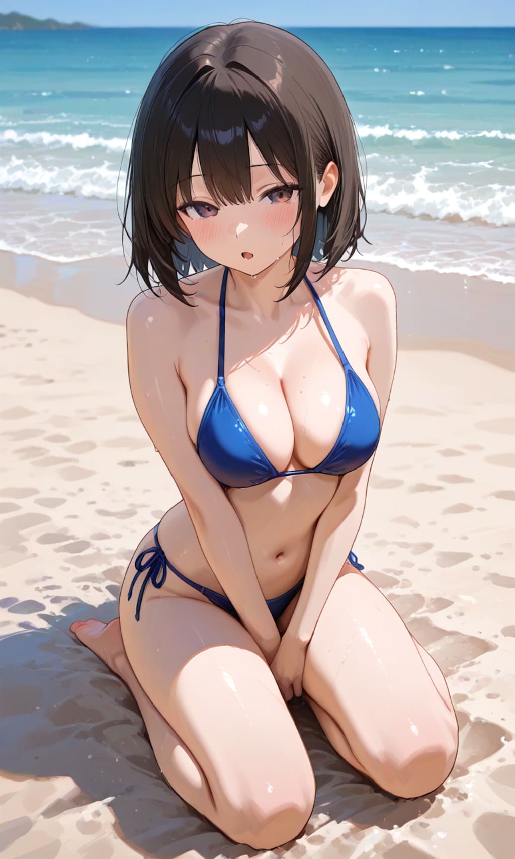 水着の少女