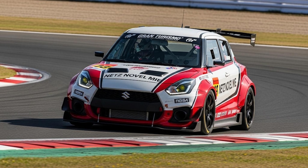 スイフトスポーツレーシングカー