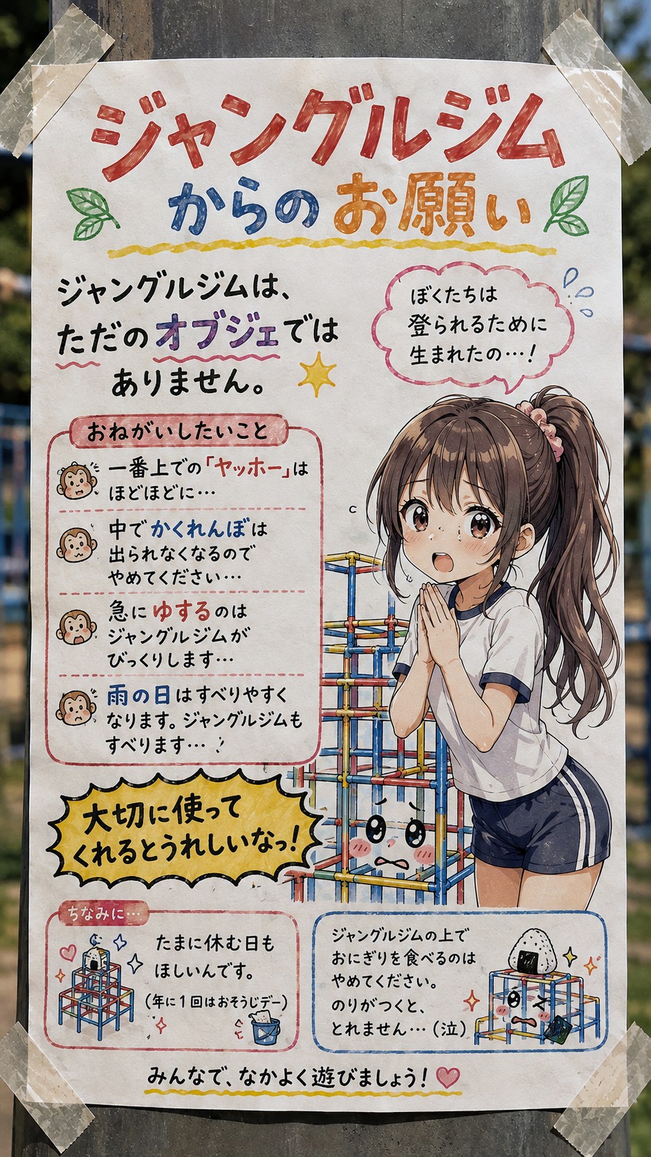 今日の貼り紙65 | の人気AIイラスト・グラビア