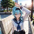エウルア / 原神 (SFW) 4枚目