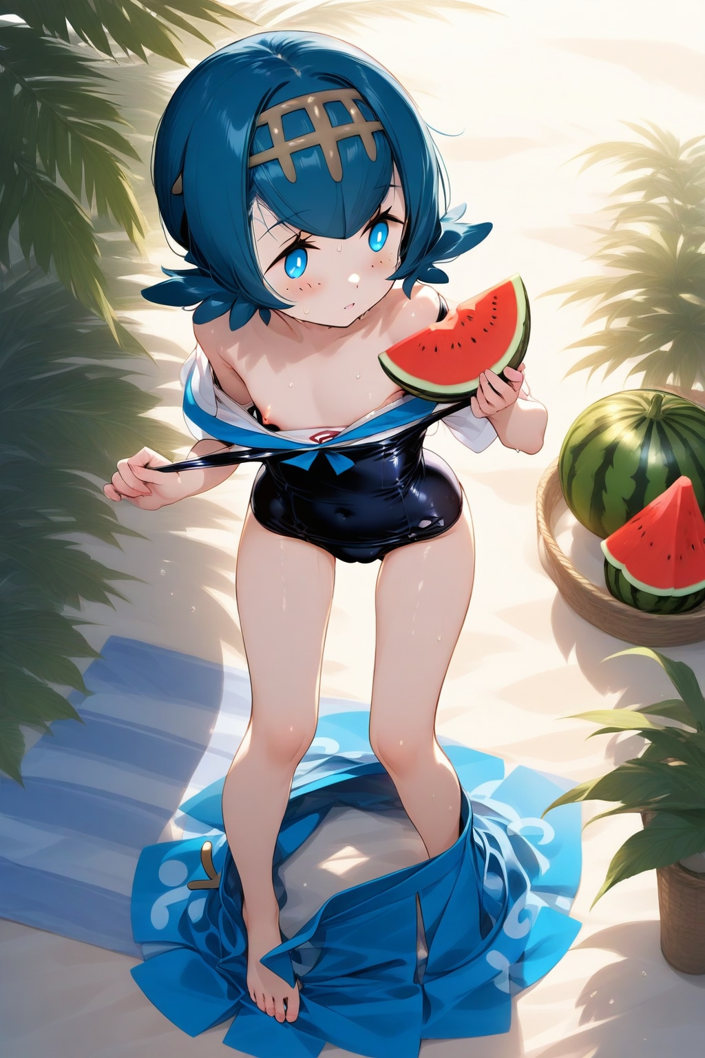 WAVEでスク水 #02