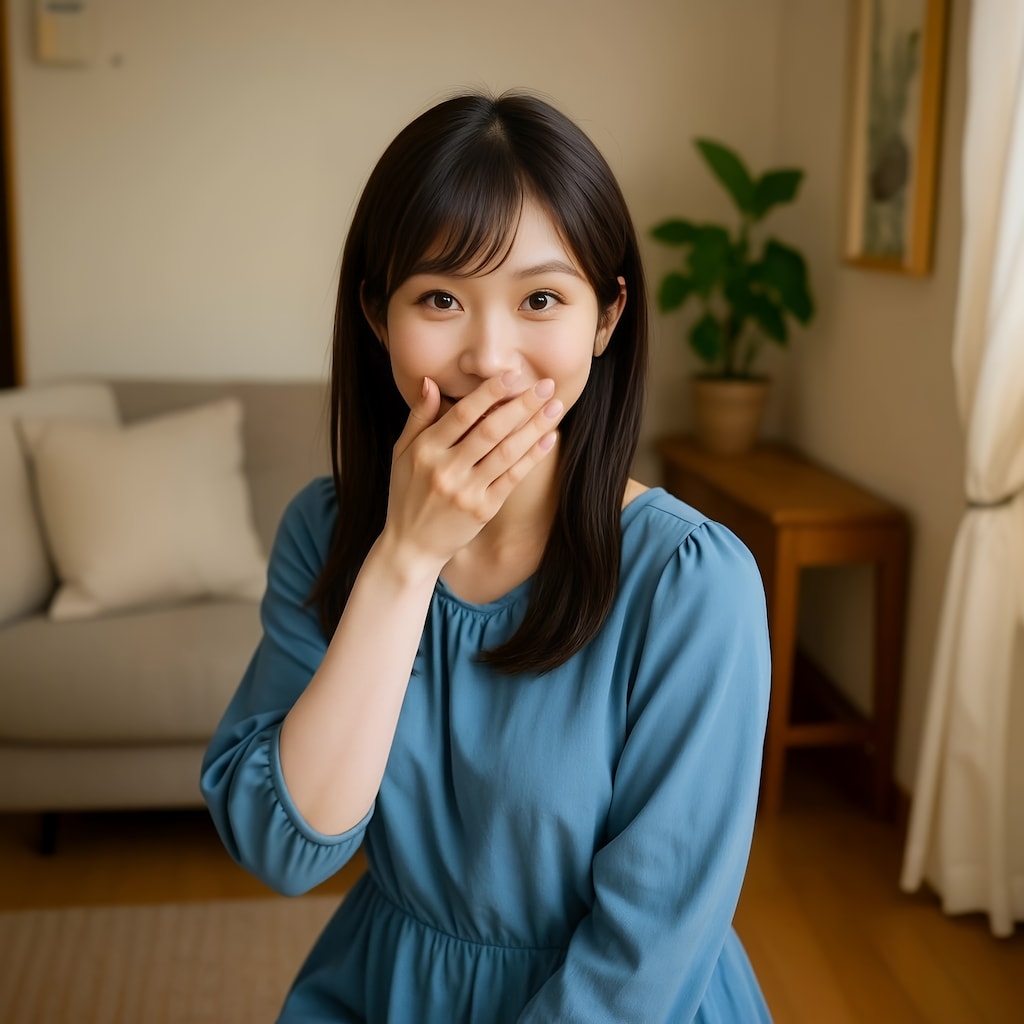 つまみ食いしたの、見てないよね？😳