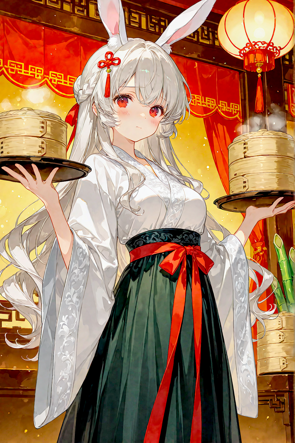 漢服でやっチャイナ (Seedreamもあるよ)