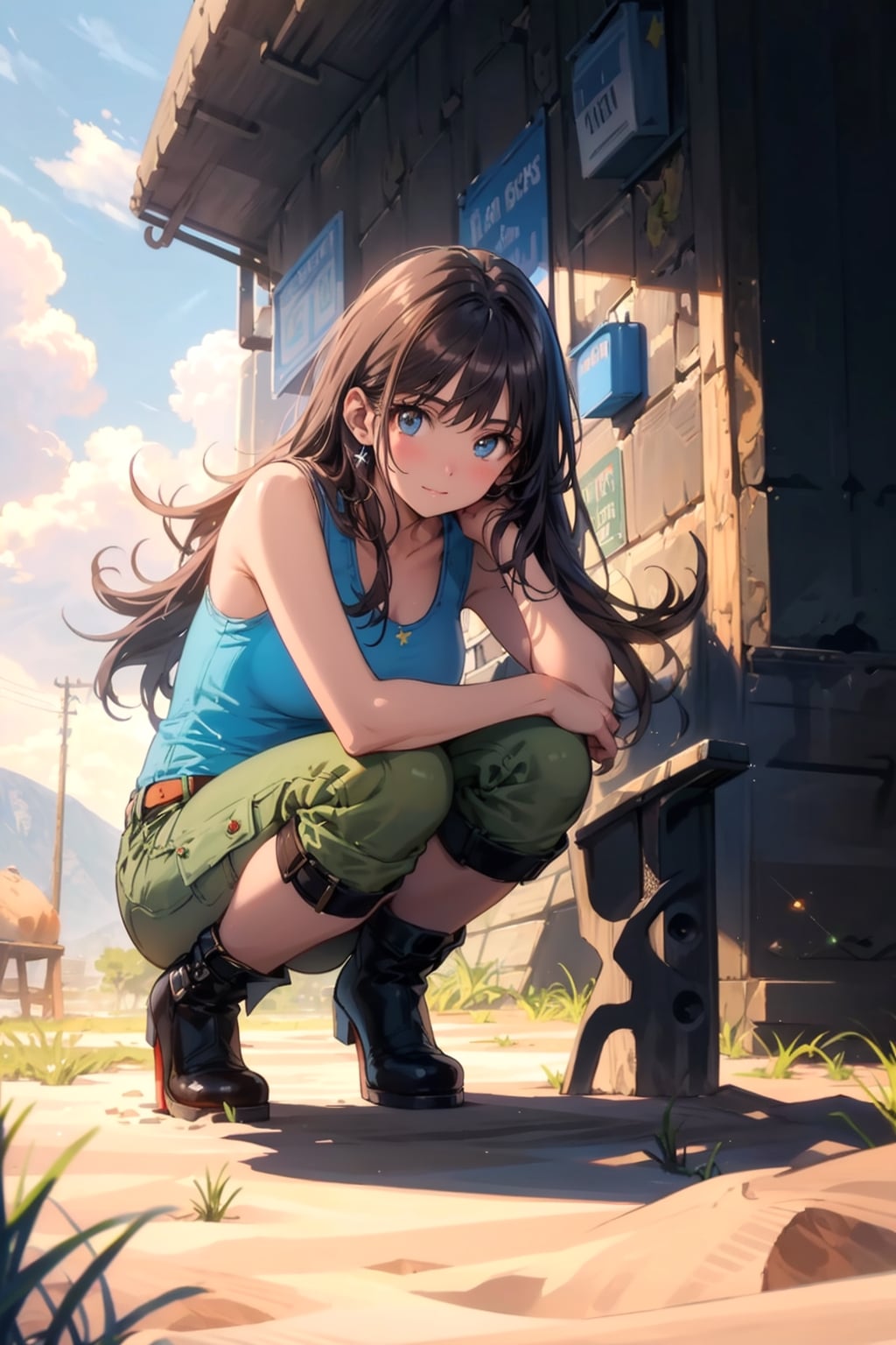 不毛な荒野にて