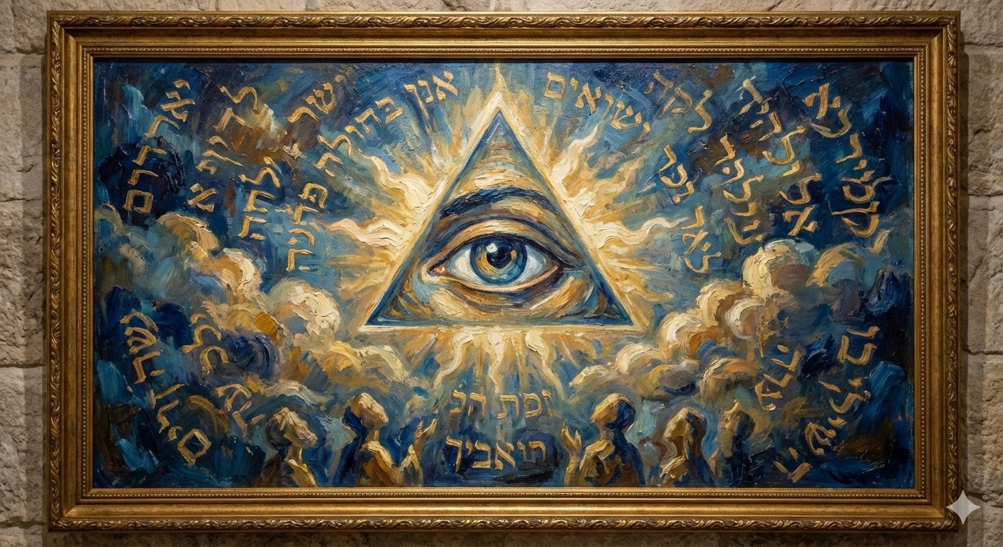 【עיני יהוה, עיני כל יכול ויודע כל,】 | の人気AIイラスト・グラビア