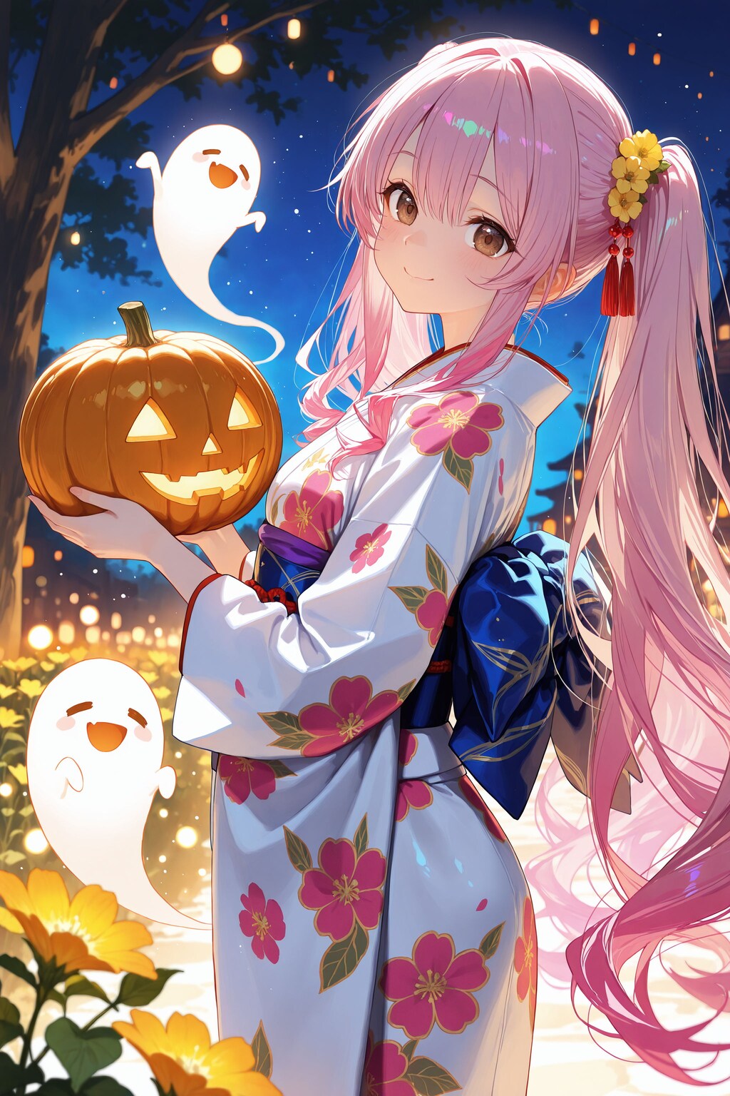 異世界の女神さま（アメノウズメさん）ハロウィン