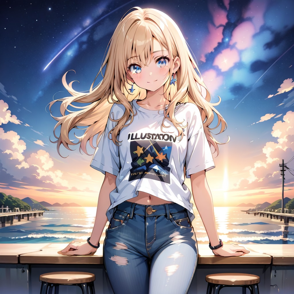 お次はねデニムパンツのちちぷいや　弾