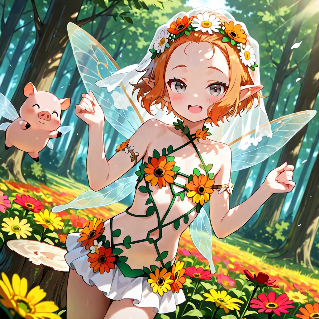６月の水着花嫁[妖精①]