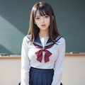 ギリギリ見せない女子高生 6枚目
