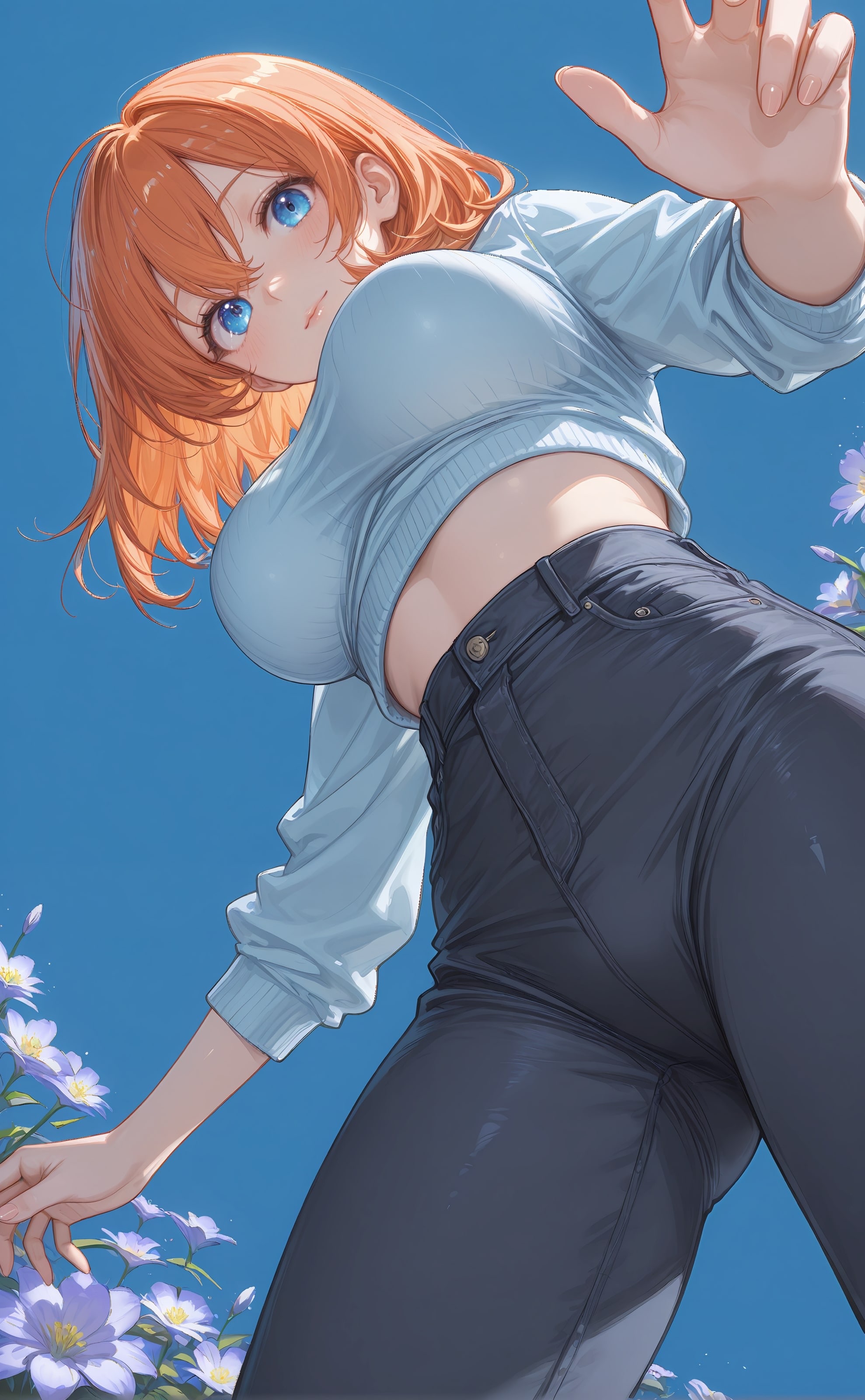 ローアングル