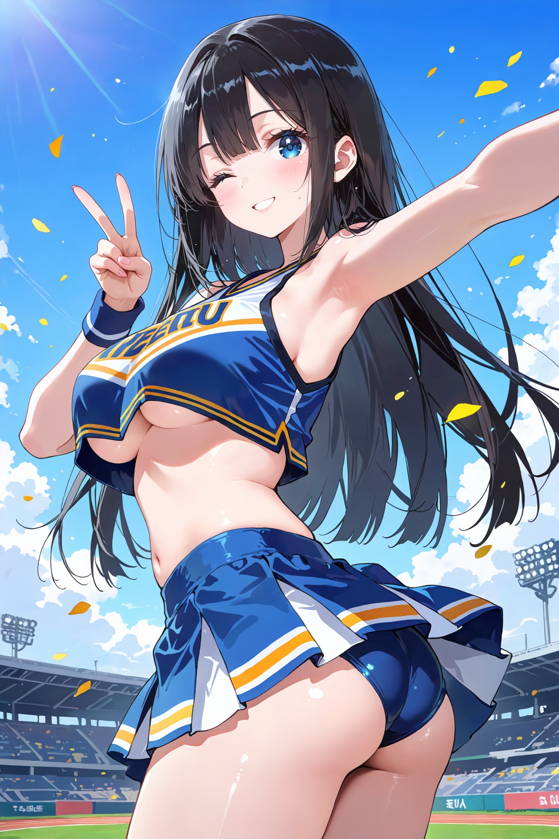 勝利のチアスマイル