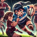 🏉泥まみれの女子ラグビー 119 2枚目
