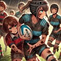 🏉泥まみれの女子ラグビー 119 7枚目
