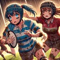 🏉泥まみれの女子ラグビー 119 4枚目