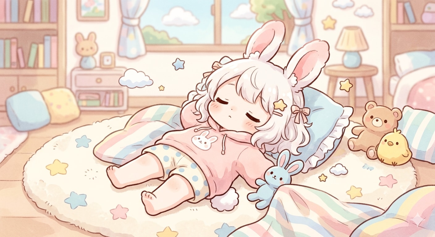 お昼寝タイム | の人気AIイラスト・グラビア