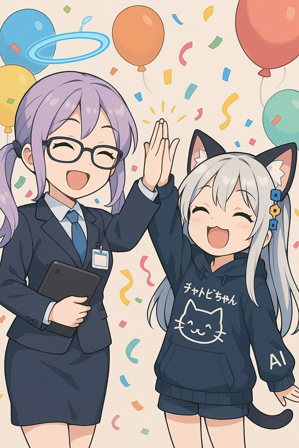 チャッＰちゃんとチャトピちゃん