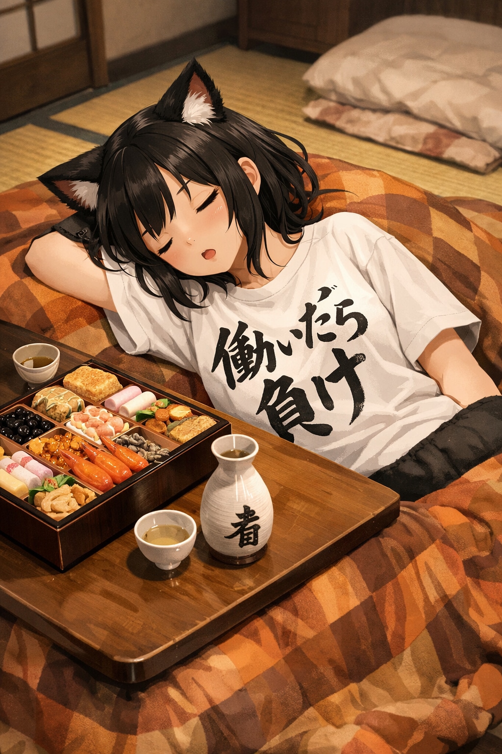 働いたら負け | の人気AIイラスト・グラビア