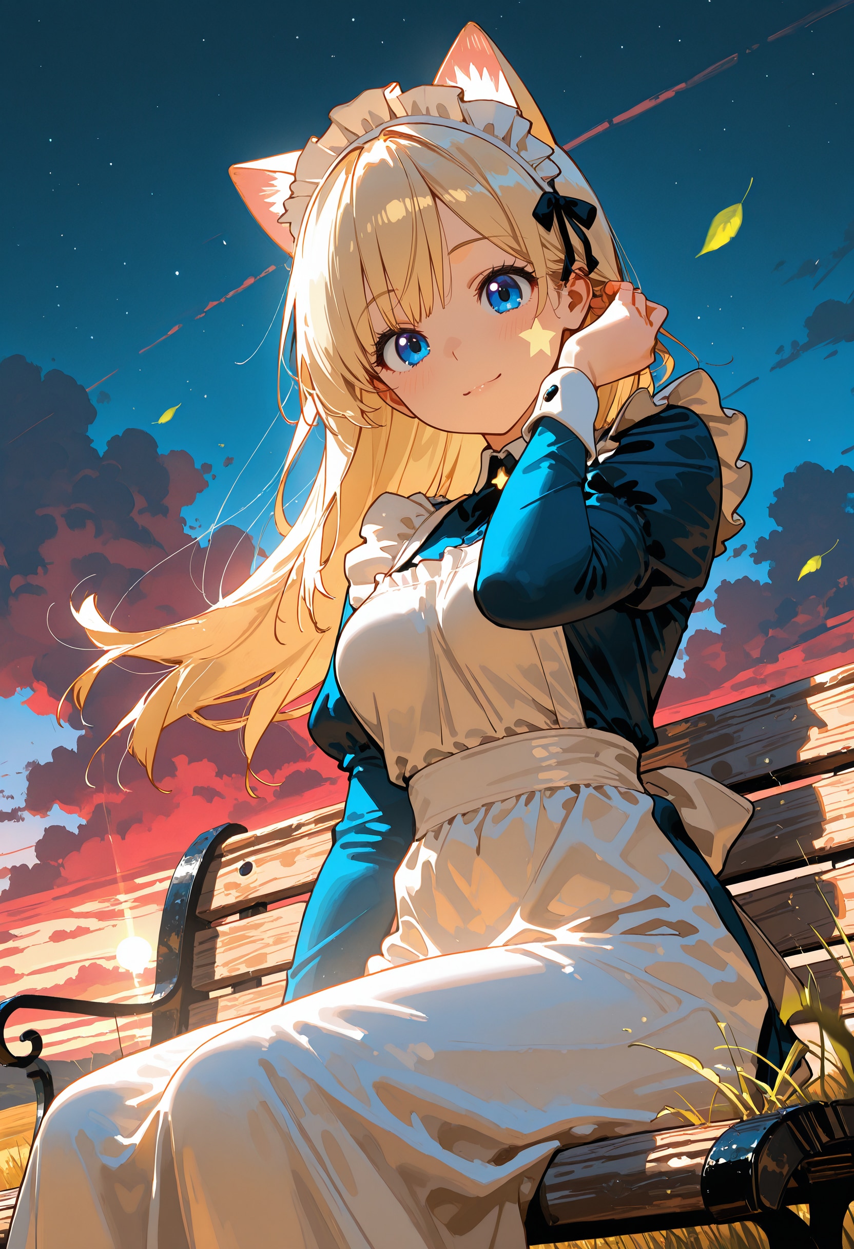夕焼け　ルミナ
