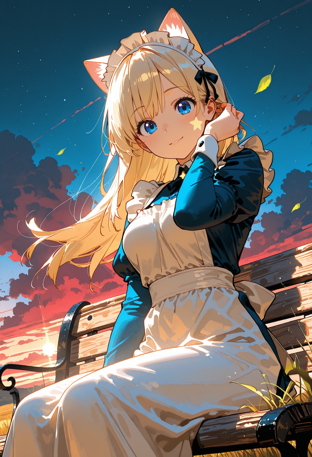 夕焼け　ルミナ