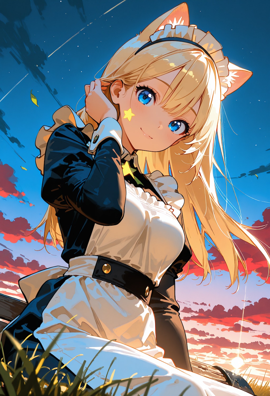 夕焼け　ルミナ