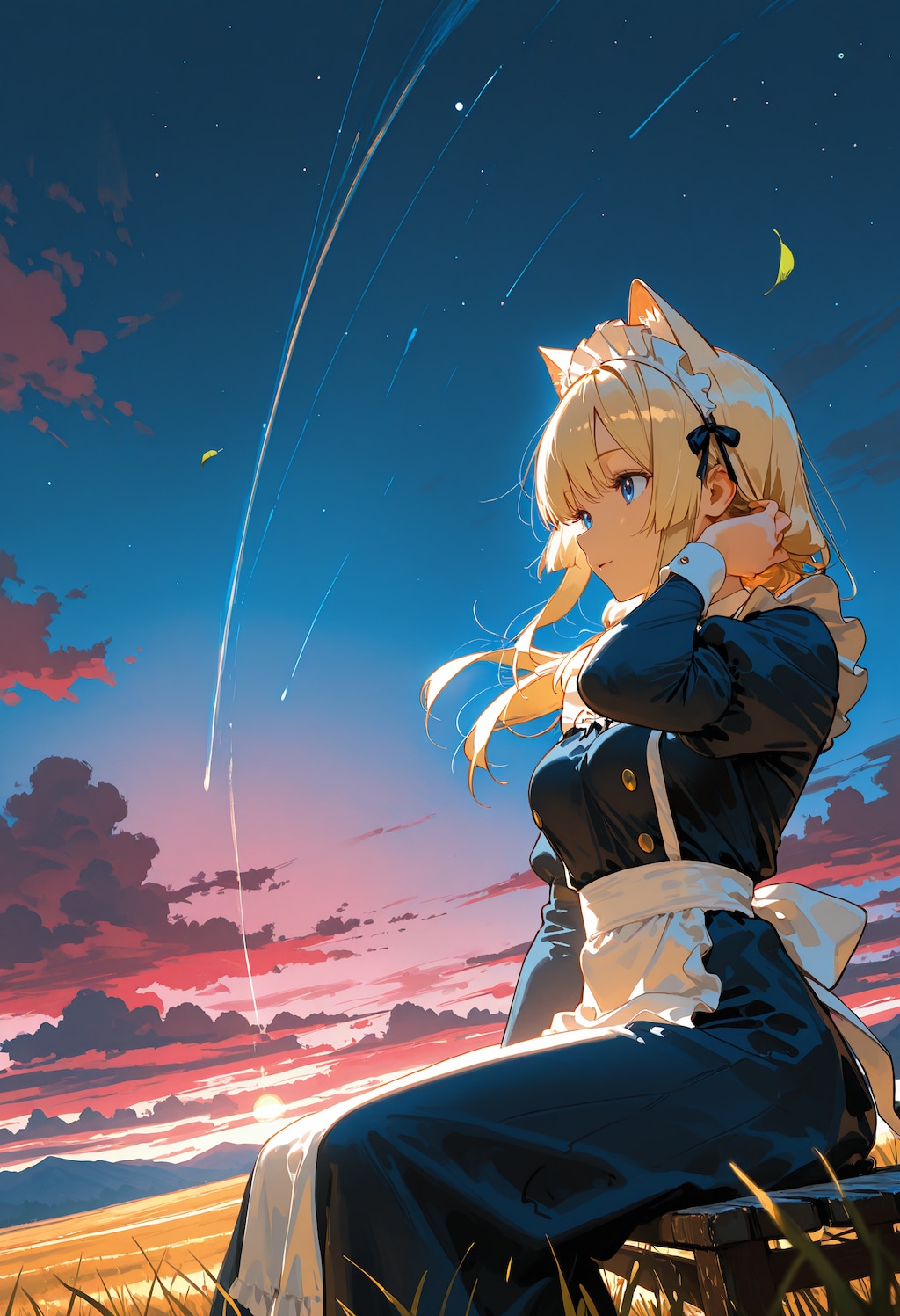 夕焼け　ルミナ