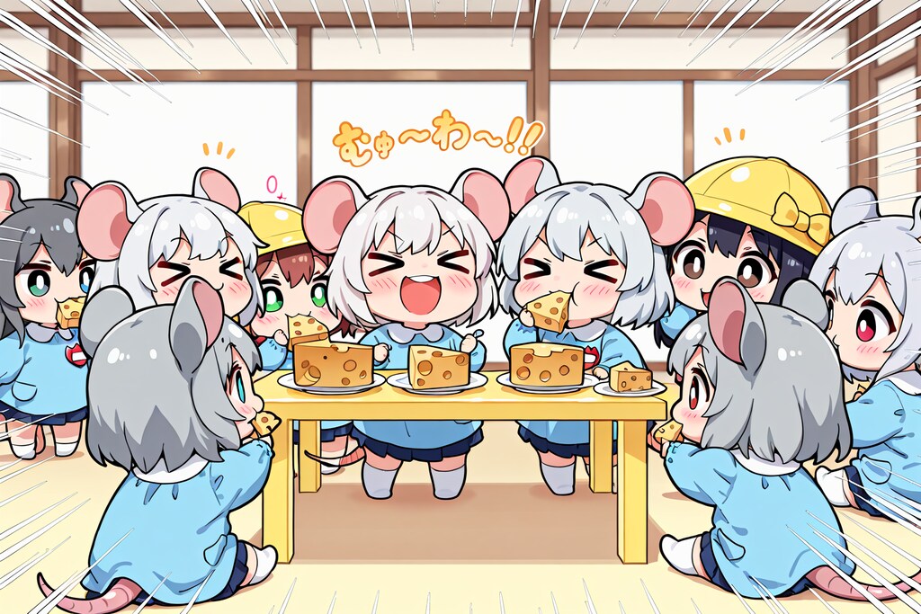 ねずみみようちえん！