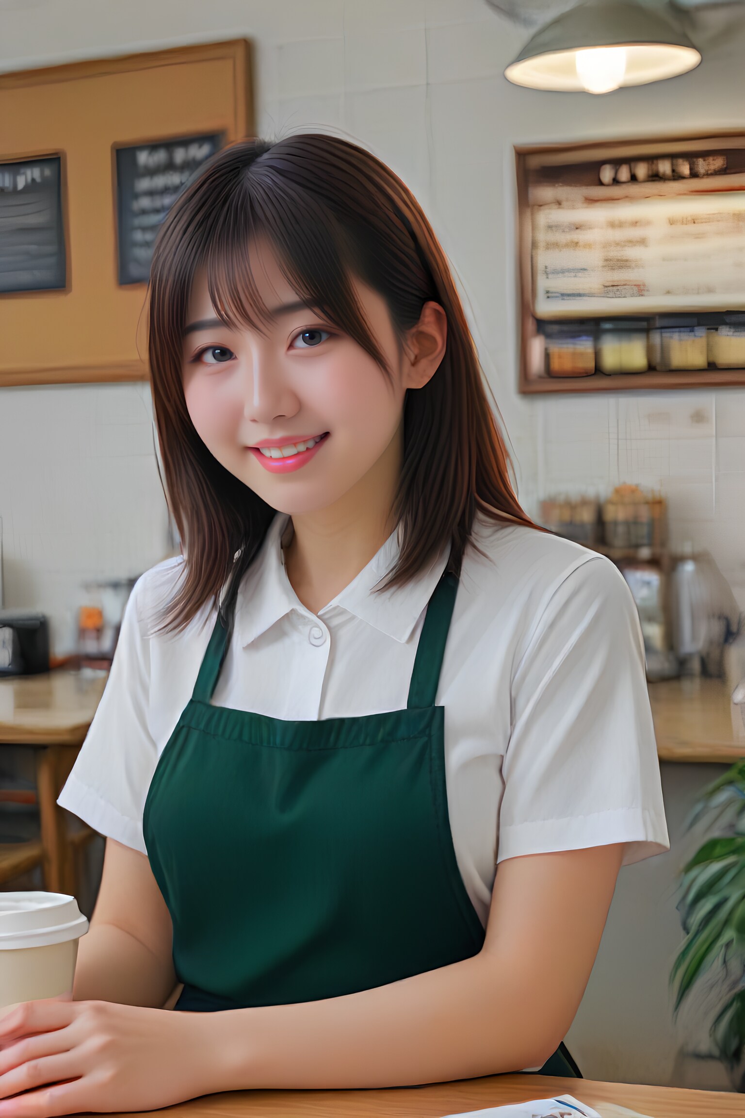 珈琲店 | の人気AIイラスト・グラビア