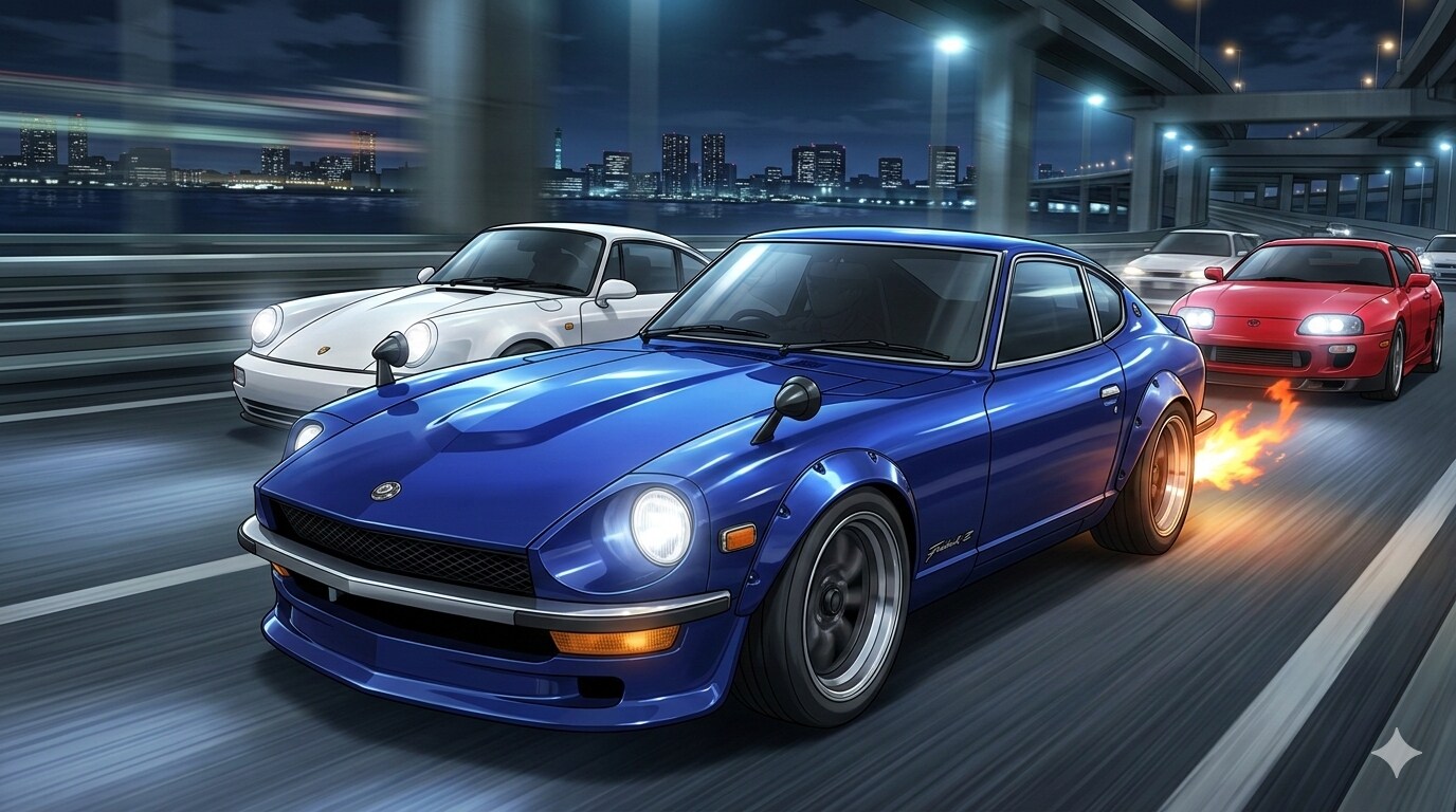 お題：悪魔のZ(湾岸ミッドナイトより) | の人気AIイラスト・グラビア