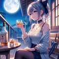 月見酒 香澄さんver. 3枚目