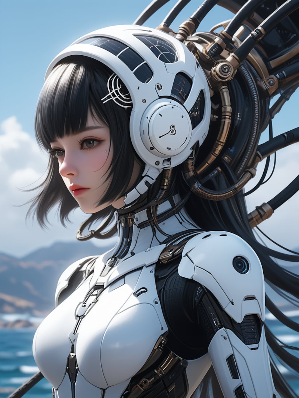 cosmic android & spider machine