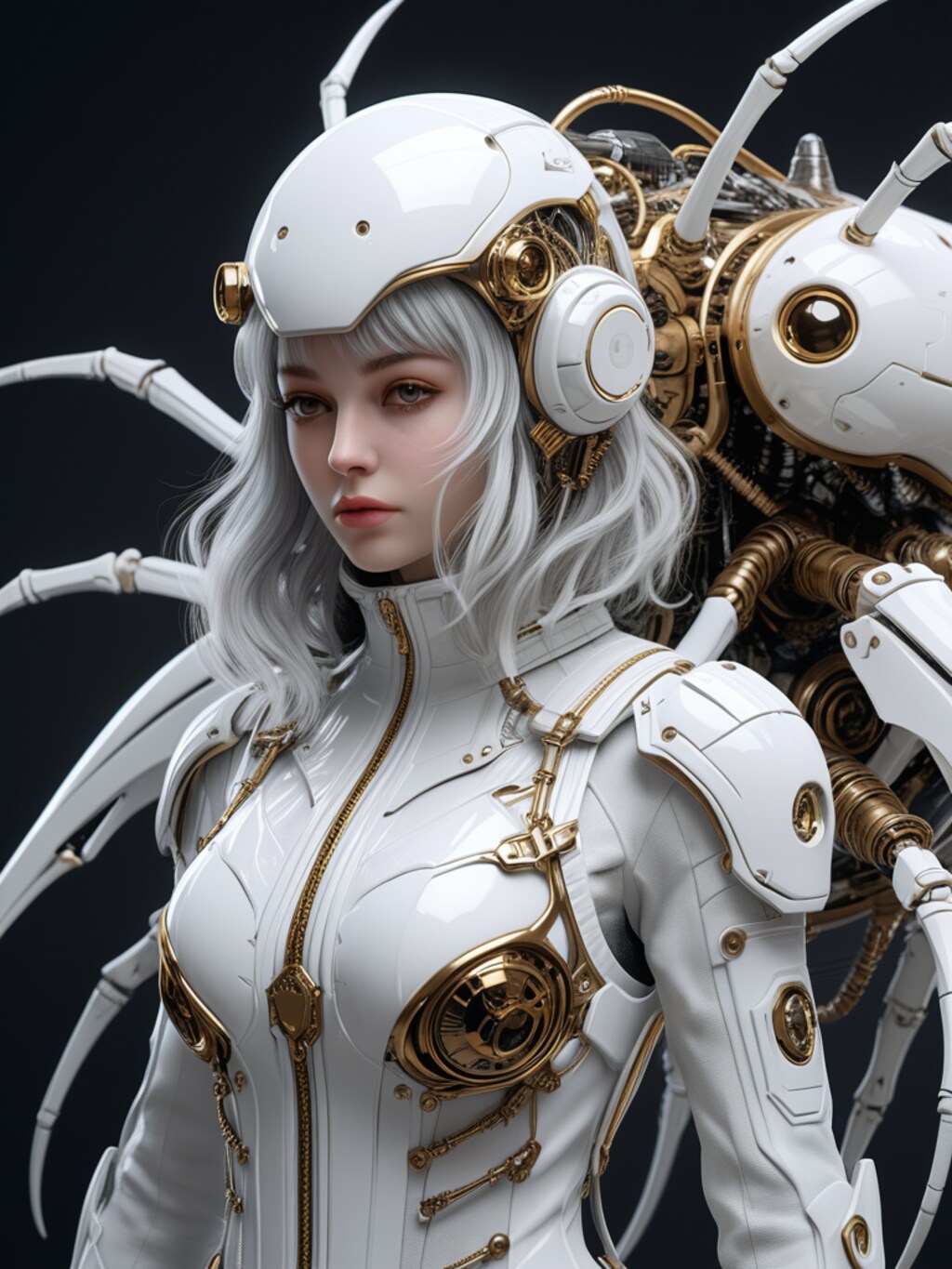 cosmic android & spider machine