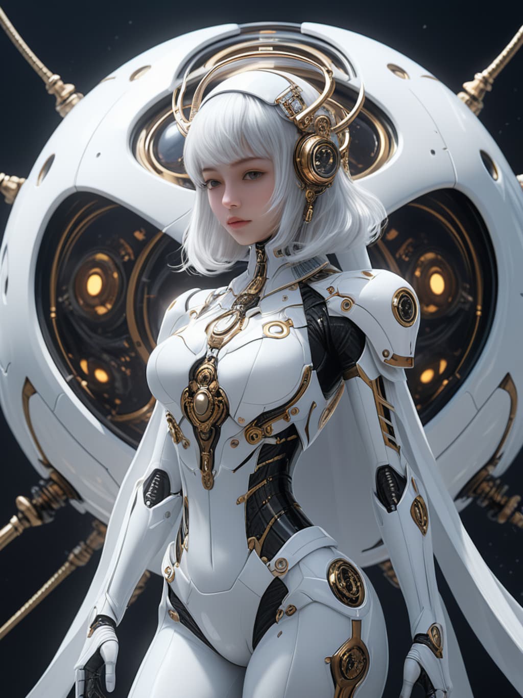 cosmic android & spider machine