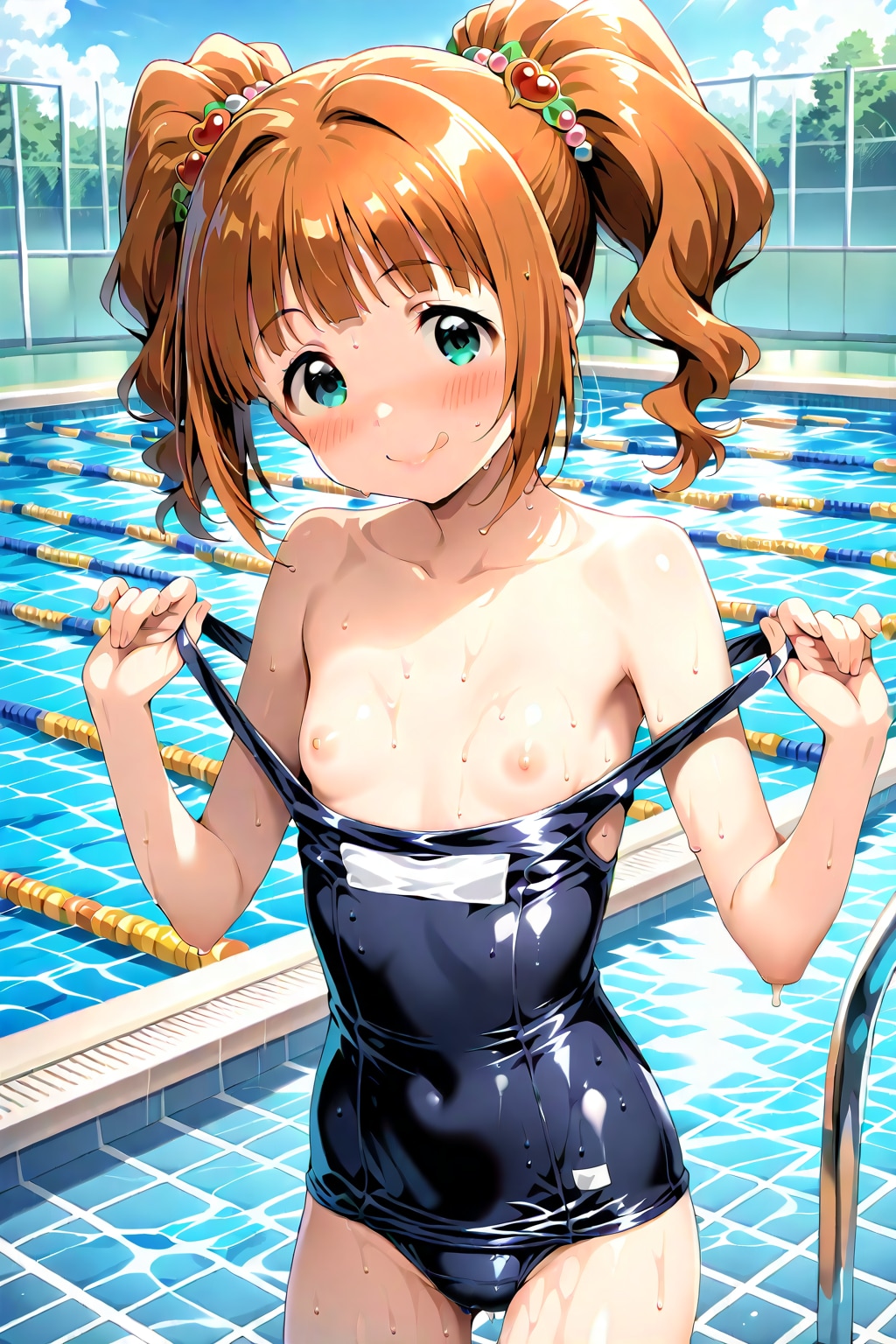 スクール水着を脱ぎましょう②　高槻やよい