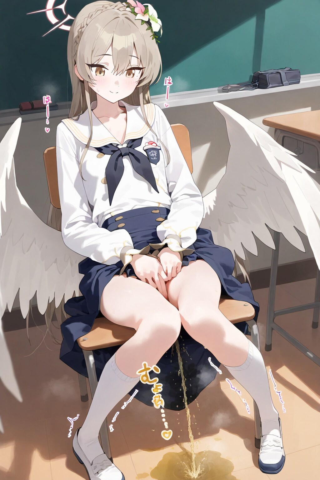 ブ〇アカ ナ〇サ 毎日お漏らし見学
