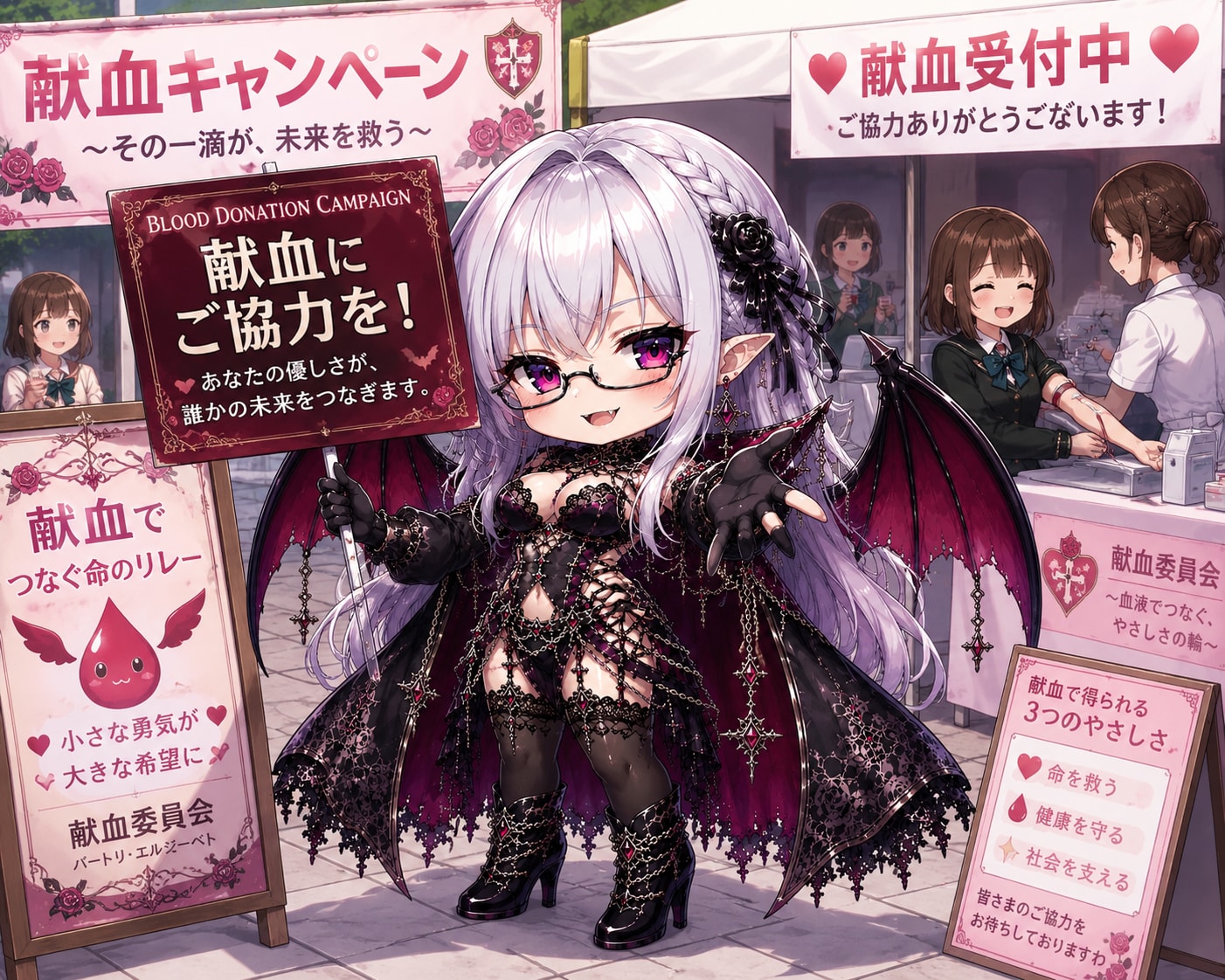 献血委員長 バートリ・ エルジェーベト
