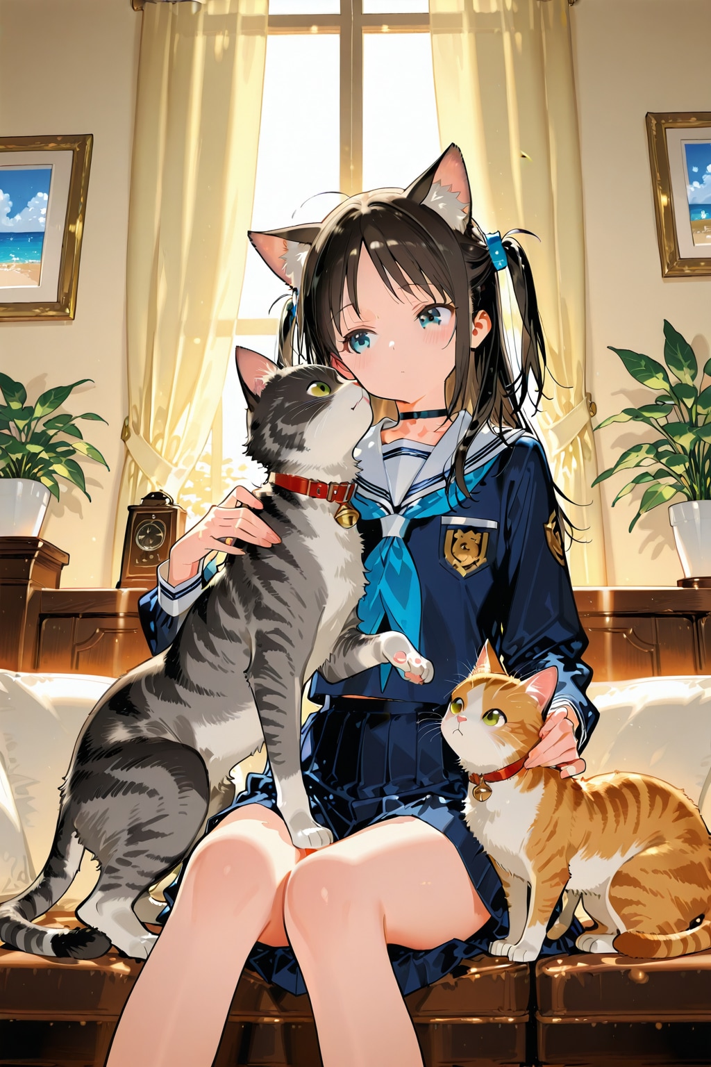 猫部屋 | の人気AIイラスト・グラビア