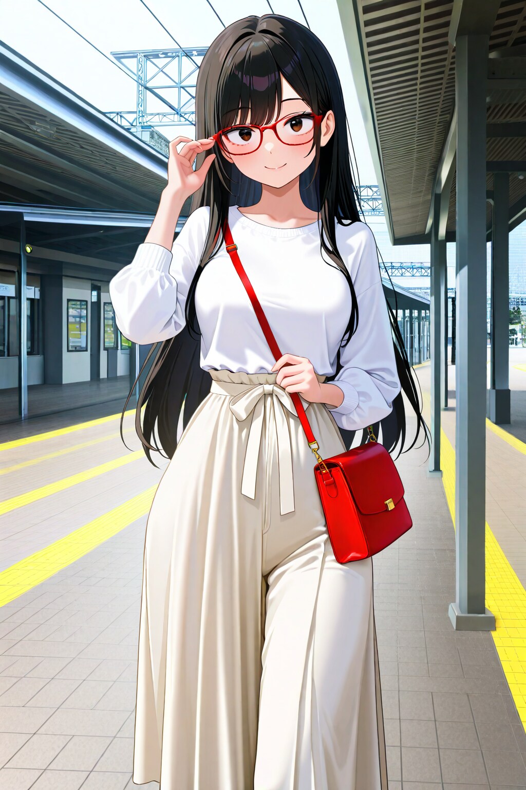 おでかけする今給黎結月ちゃん