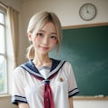 しずくとみなもの制服姿 5枚目