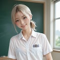 しずくとみなもの制服姿 6枚目