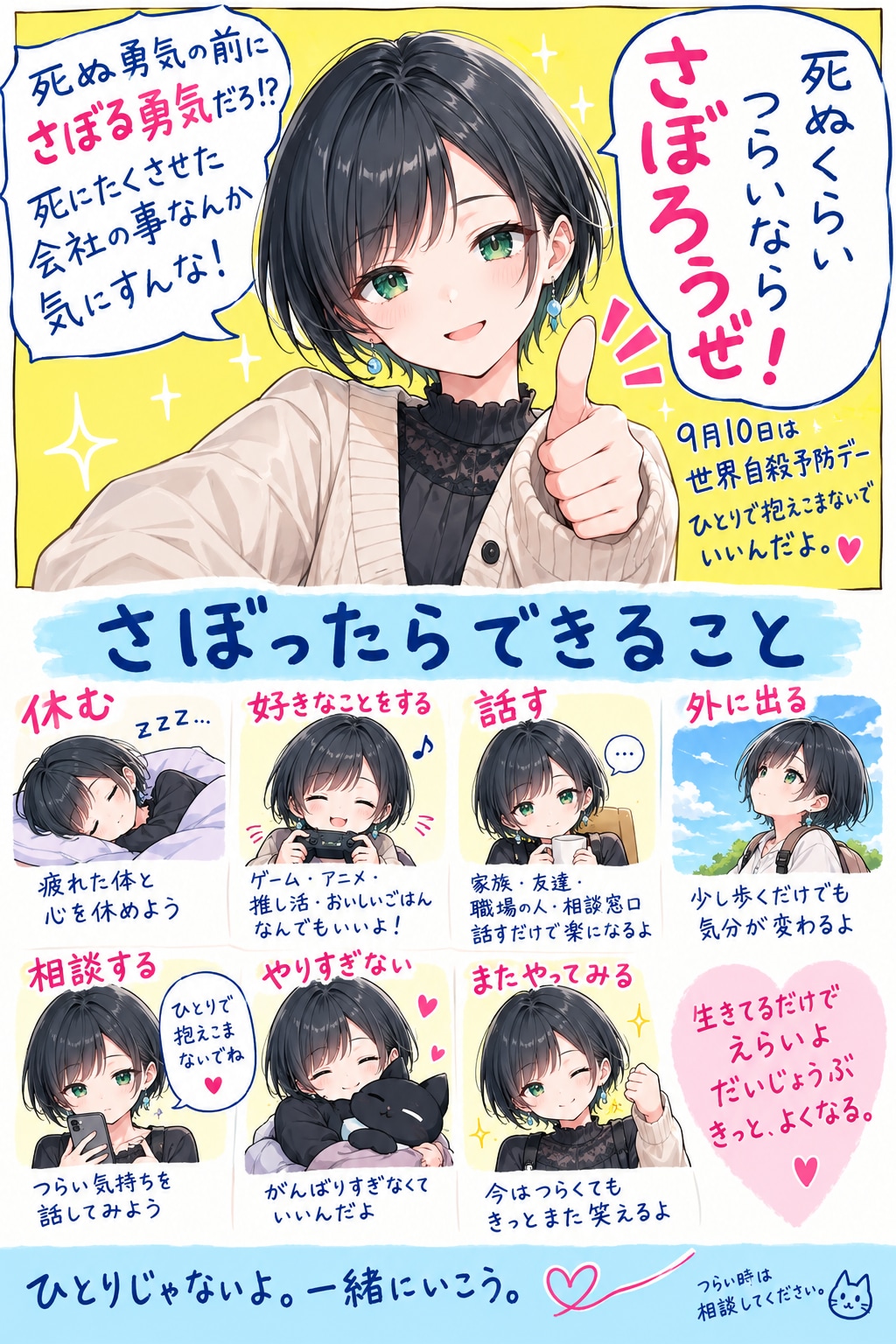 9月10日は世界自殺予防デー