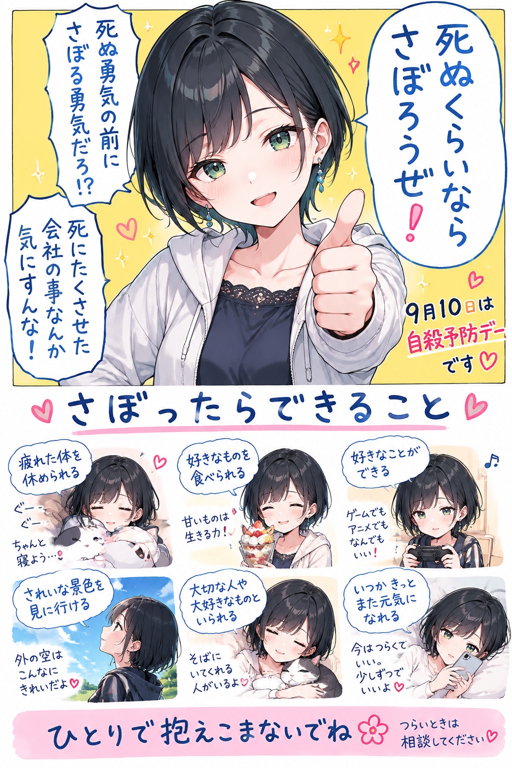 9月10日は世界自殺予防デー