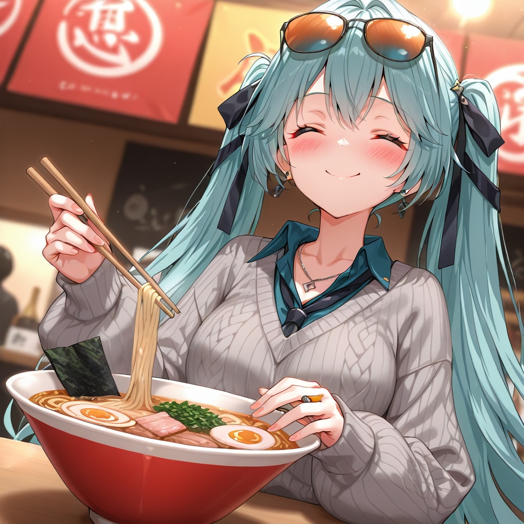 ラーメン大好き少女
